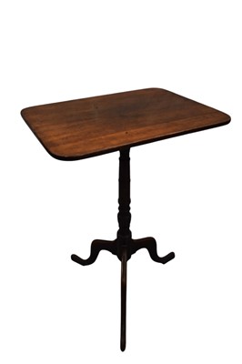 Lot 1692 - Regency mahogany tripod table