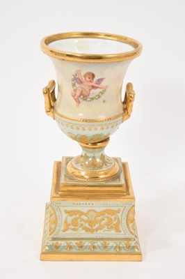 Lot 841 - Vienna small two handled vase
