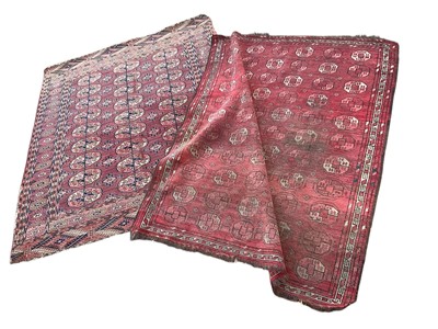 Lot 1733 - Tekke Turkoman rug and another