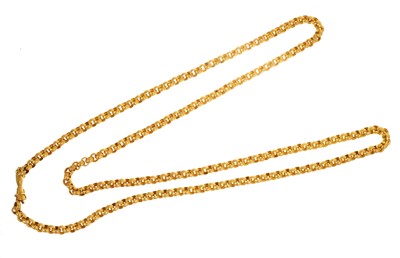 Lot 699 - Regency-style gilt metal guard chain