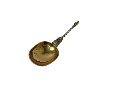 Lot 447 - Silver gilt apostle spoon