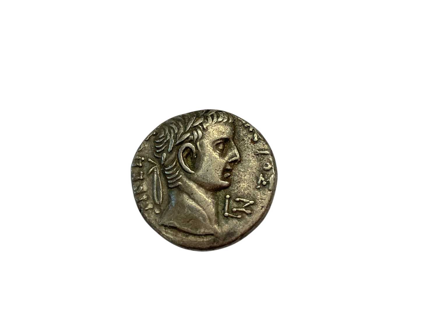 Lot 409 - Ancient - Roman Tiberius Alexandrian billon Tetradrachm 20-21 AD Obv: Laur. Head of Tiberius right, Rev: Radiate Head of Augustus right GEF (1 coin)