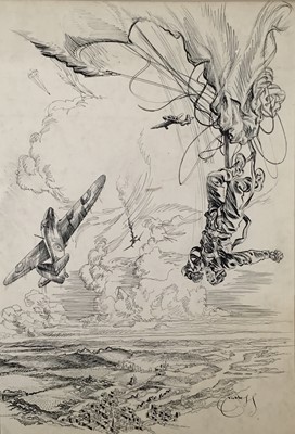 Lot 298 - Will Nickess (1902-1977) pen and ink...