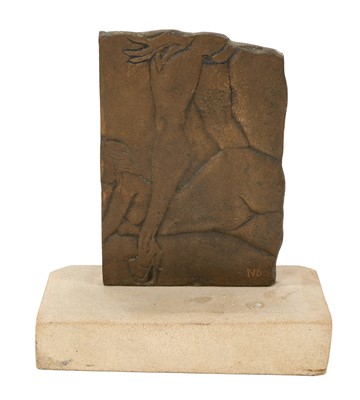 Lot 1040 - Nick Deans (1950-1991) bronze sculpture