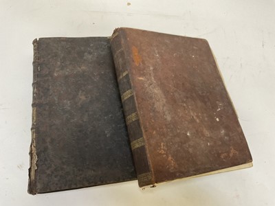 Lot 1665 - Tin trunk inscribed Col.Vans Agnew containing documents and antiquarian books