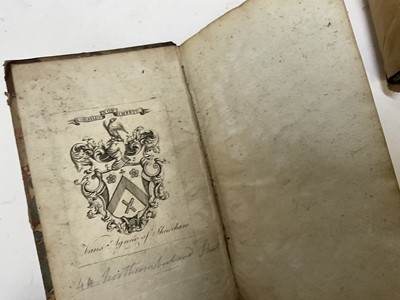 Lot 1665 - Tin trunk inscribed Col.Vans Agnew containing documents and antiquarian books