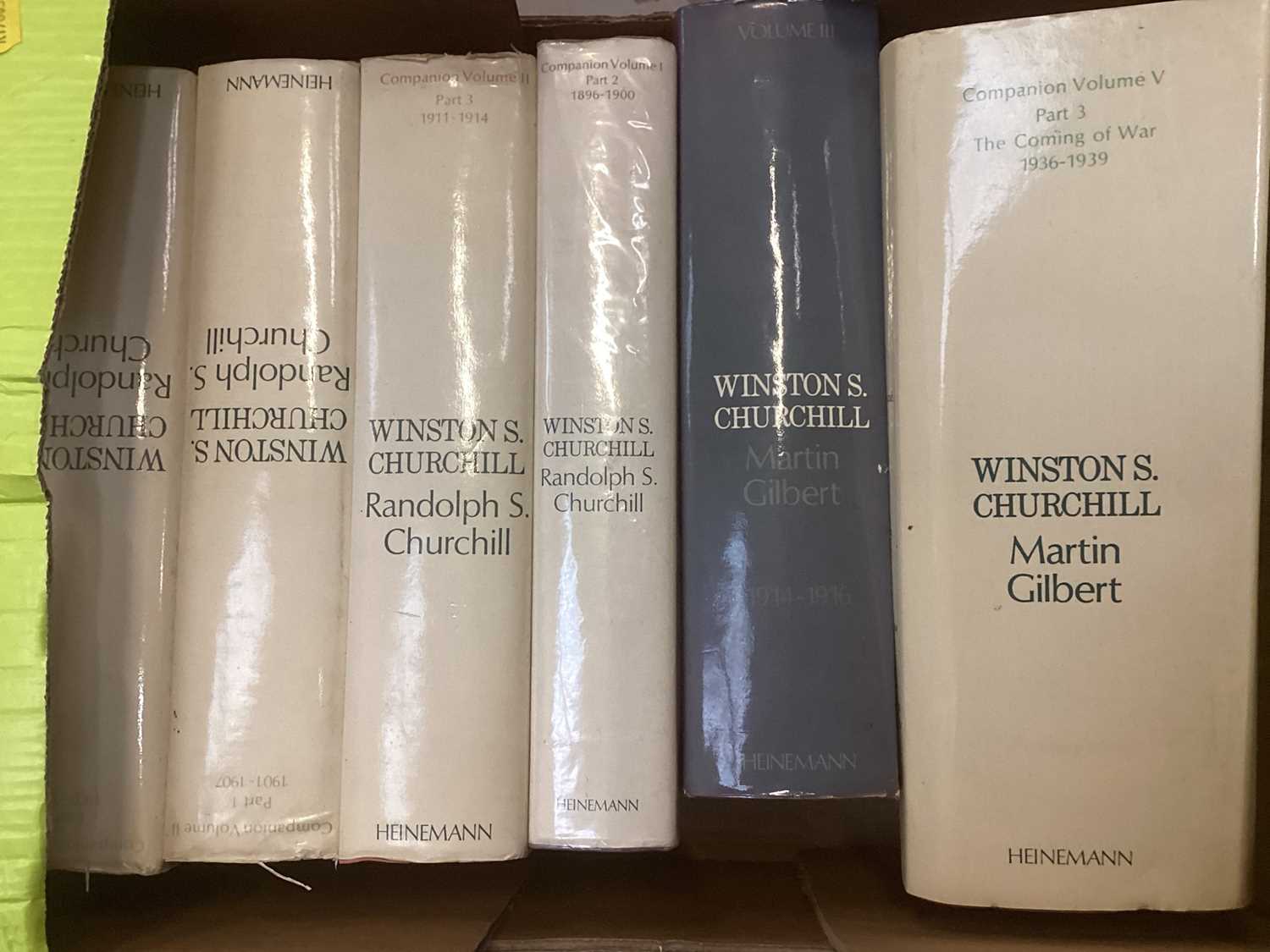 Lot 1610 - Randolph S. Churchill and Martin Gilbert The Official Biography: Winston S. Churchill