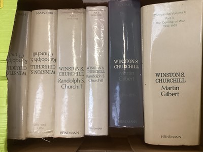 Lot 1610 - Randolph S. Churchill and Martin Gilbert The Official Biography: Winston S. Churchill