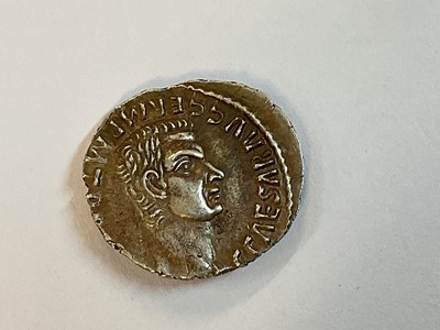 Lot 413 - Ancient - Album containing mixed coins to include Roman Caligula silver Denarius (N.B. Believed to be a copy), silver Antoninianus of Gordian III Philip I, Herennia Etruscilla, silver Argentius...