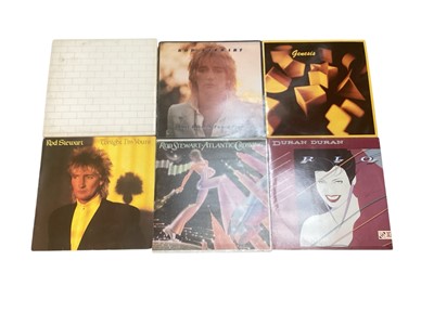 Lot 2217 - Box of mostly 1980s LPs, including Pink Floyd, Duran Duran, Boomtown Rats, etc, together with a small group of classical records