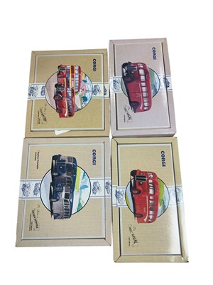 Lot 1833 - Corgi Commercial & Classics diecast coaches, boxed (21)