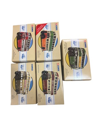 Lot 1834 - Corgi Commercial & Classics diecast double decker buses, boxed (27)