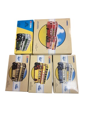 Lot 1834 - Corgi Commercial & Classics diecast double decker buses, boxed (27)