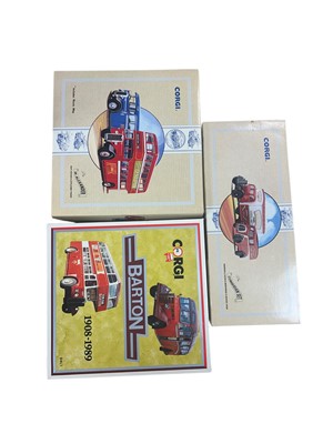 Lot 1836 - Corgi Commercials & Classics diecast Trolley buses, coaches and trade vans (21)