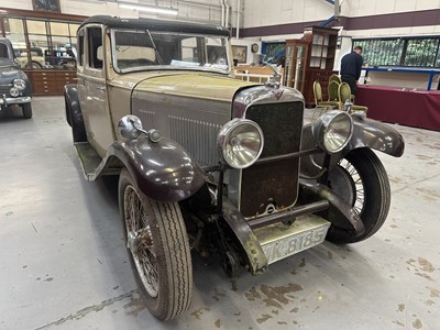 Lot 61 - 1933 Alvis Firefly sports saloon coachwork by Cross & Ellis. reg. no. VK 8185