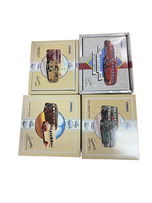 Lot 1837 - Corgi Commercial & Classics diecast Bedford OB Coaches including Limited Editions (x5), plus Sets (x12), all boxed (21)