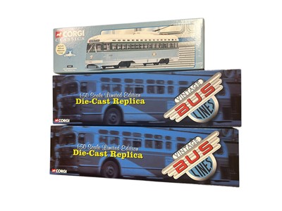 Lot 1838 - Corgi Commercial & Classics diecast PCC Street Cars, boxed (14)