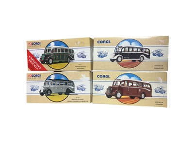 Lot 1839 - Corgi Commercials & Classics diecast Bedford OB Coaches (x12), plus Sets (x7), mostly boxed (19)