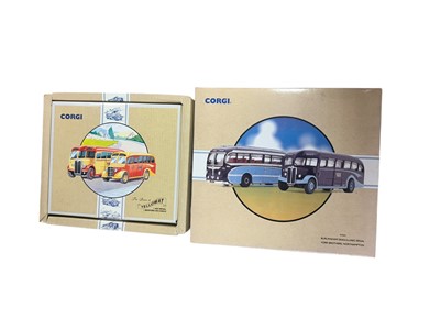 Lot 1839 - Corgi Commercials & Classics diecast Bedford OB Coaches (x12), plus Sets (x7), mostly boxed (19)