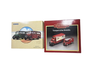 Lot 1839 - Corgi Commercials & Classics diecast Bedford OB Coaches (x12), plus Sets (x7), mostly boxed (19)
