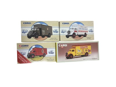 Lot 1840 - Corgi Classics diecast Bedford O Series Box Vans, boxed (18)