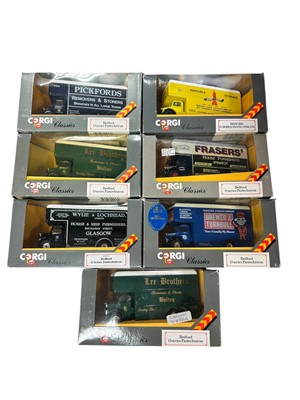 Lot 1845 - Corgi Classics diecast Bedford O Series Pantechnicon, boxed (19)