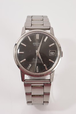 Lot 755 - Seiko Seahorse automatic stainless steel wristwatch