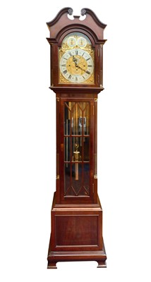 Lot 820 - Fine quality early 20th century chiming longcase clock retailed by Mappin & Webb Ltd, with