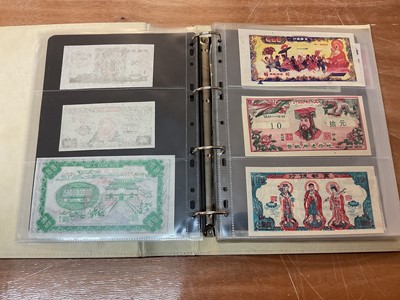 Lot 426 - World - An album containing Burma, Myanmar, Cuba etc. mixed banknotes (N.B. Mixed grades) (Qty)