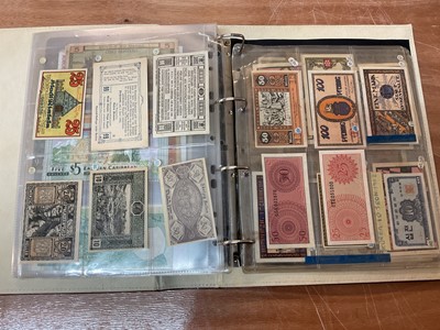 Lot 426 - World - An album containing Burma, Myanmar, Cuba etc. mixed banknotes (N.B. Mixed grades) (Qty)