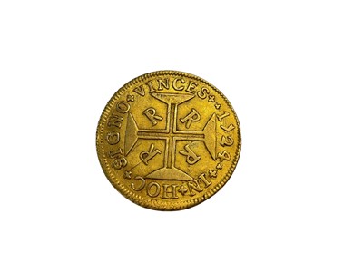 Lot 435 - Brazil - Gold Joao VI 4000 Reis 1724R VF (N.B. Ex B.A. Seaby Ltd) (1 coin)