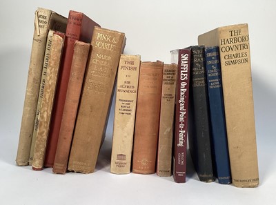 Lot 1141 - Group of sporting books to include Snaffles Red Letter Days, A Half Century of Memories and More Bandobast, Lionel Edwards illustrated volumes, Munnings and others (14)