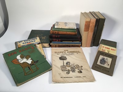 Lot 1142 - Collection of Cecil Aldin illustrated books, hunting, coaching, racing and dogs (21)