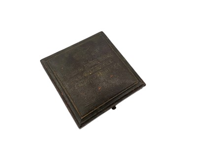 Lot 4 - Victorian Sea Gallantry Bronze Medal (58mm variant), EF, named to Edward Cooper, Abandonment of the ''Lerry'' and ''Elizabeth Ann'' on the 8th November 1878. In original box of issue. N....