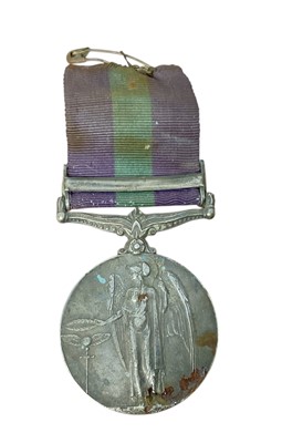 Lot 37 - George V General Service Medal with Iraq clasp, named to S. Nurse N. M. Chambers