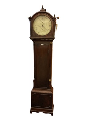 Lot 831 - George III eight day long case clock