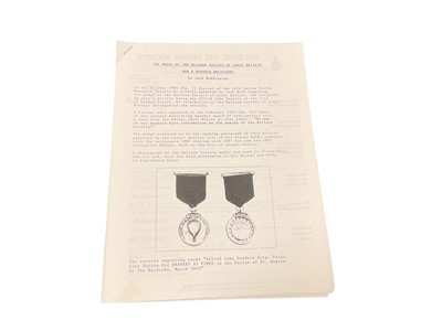 Lot 32 - Unusual Victorian and later Police Gallantry medal trio comprising Victorian Jubilee (Police) medal 1887, with 1897 clasp, City of London Police