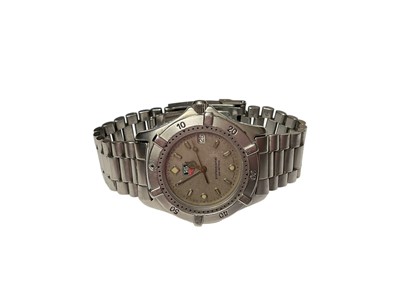 Lot 138 - Tag Heuer Professional stainless steel wristwatch, WE1211-R