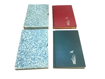 Lot 1740 - Robert Gibbings - Sweet Thames run Softly; 1946 reprint and Lovely is the Life, 1947 reprint, both in fine quality bindings and slip case
