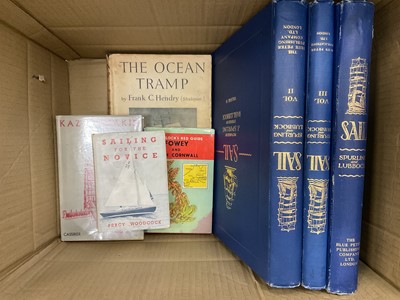 Lot 1747 - Group of books relating to sailing