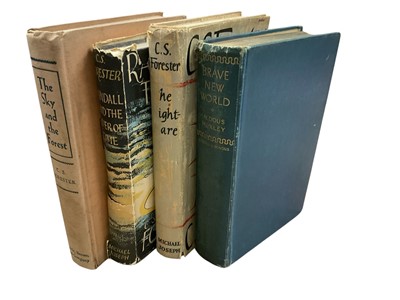 Lot 1745 - Aldoux Huxley - Brave New World, 1932 first edition and three C. S. Forester first editions