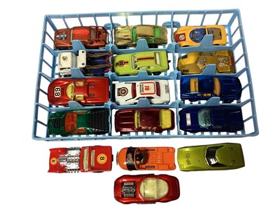 Lot 1806 - Corgi Rockets & Matchbox Series 1-75 diecast vehicles, plus Corgi Rockets Skypark Tower Garage & Track (qty)
