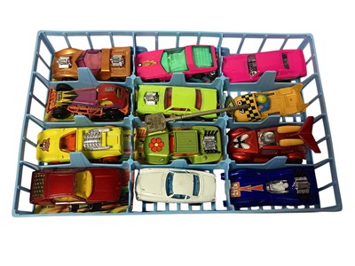 Lot 1806 - Corgi Rockets & Matchbox Series 1-75 diecast vehicles, plus Corgi Rockets Skypark Tower Garage & Track (qty)