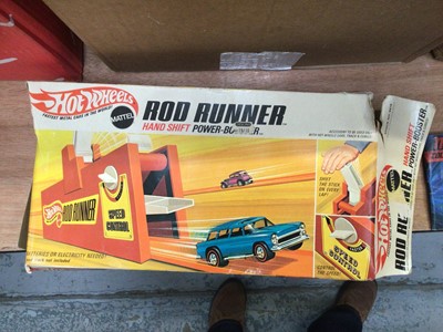 Lot 1806 - Corgi Rockets & Matchbox Series 1-75 diecast vehicles, plus Corgi Rockets Skypark Tower Garage & Track (qty)