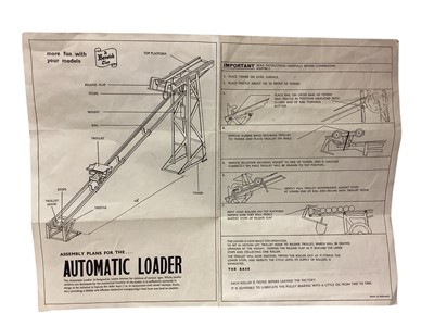Lot 1809 - A Berwick Toys vintage gravity operated Automatic Loader, boxed (1)