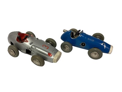 Lot 1812 - Schucco Micro Racers No.s 1040 & 1043, Dinky diecast Talbo & Cooper Bristol, Budgie AA motorcycle & sidecar, plus Corgi diecast including Chevrolet Impala Kennel Club, Chitty Chitty...