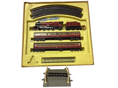 Lot 1857 - Hornby OO Gauge High Speed Inter-City 125 Train Pack, boxed R332 & LMS Express Passenger Set, boxed RS609 (2)