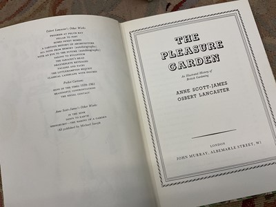 Lot 1699 - Osbert Lancaster - The Pleasure Garden' with Anne Scott-James, Itd. edition of 75, signed by the authors, slip case