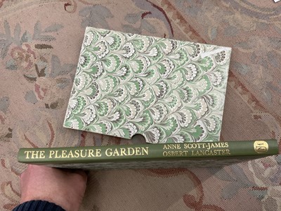 Lot 1699 - Osbert Lancaster - The Pleasure Garden' with Anne Scott-James, Itd. edition of 75, signed by the authors, slip case