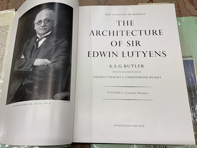 Lot 1690 - Group of oversize books on gardens and architecture